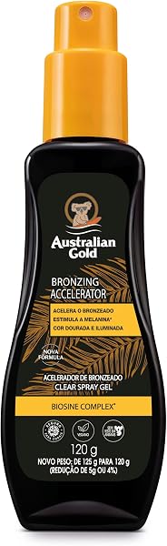 Australian Gold Acelerador de Bronzeado Clear Spray Gel