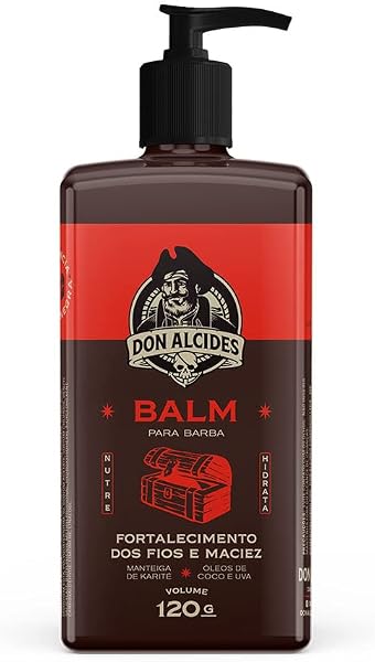 Balm Para Barba Don Alcides Barba Negra