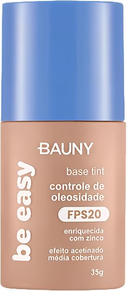 Base Facial Tint Acetinada FPS 20 Bauny Cor 070 35 g