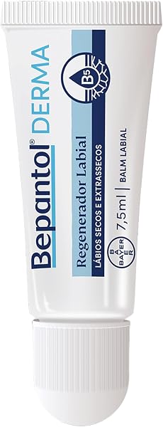 Bepantol Derma Hidratante Labial para Lábios Secos 7,5 ml