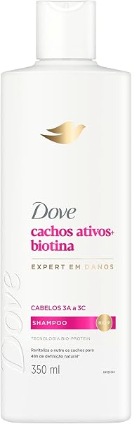 Dove Shampoo Cachos Ativos + Biotina