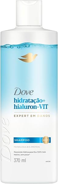 Dove Shampoo Hidratação + Hialuron-Vit 370 ml