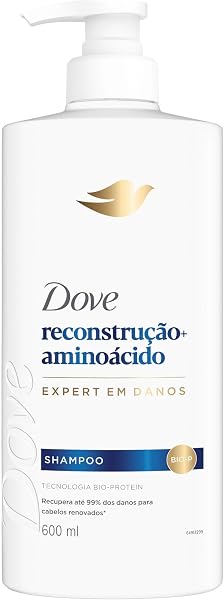Dove Shampoo Reconstrução + Aminoácido 600ml Pump
