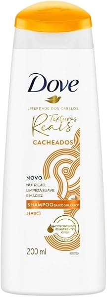 Dove Shampoo Texturas Reais Cacheados