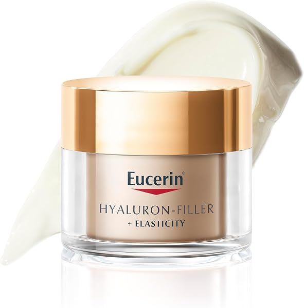 EUCERIN Creme Facial Anti-idade Firmador Noite 50ml, Elasticity, Pele Madura, Hyaluron-Filler