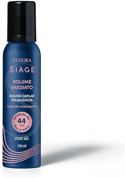 Eudora Siàge Mousse Volumizador Volume Imediato 150 ml