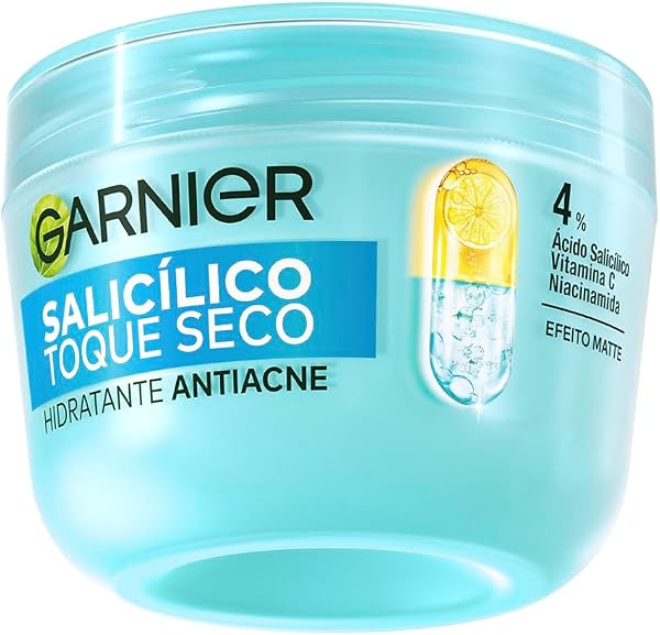 Garnier Hidratante Facial Antiacne Toque Seco com Ácido Salicílico 85g