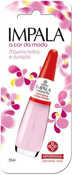 Impala Esmalte Tratamento Base para Unhas Fracas 7,5ml