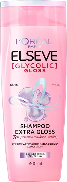 L'Oréal Paris Elseve Glycolic Gloss Shampoo Extra Gloss 400ml