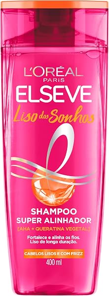 L’Oréal Paris Elseve Liso dos Sonhos Shampoo Super Alinhador, 400ml