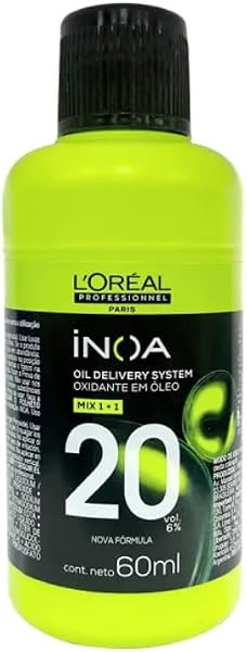 L'Oréal Professionnel INOA Oxidante em Óleo, 20 Volumes, 60 ml