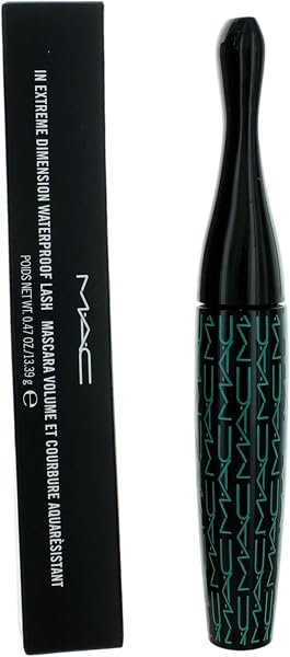 M·A·C In Extreme Dimension Waterproof Black Máscara para Cílios 13 g