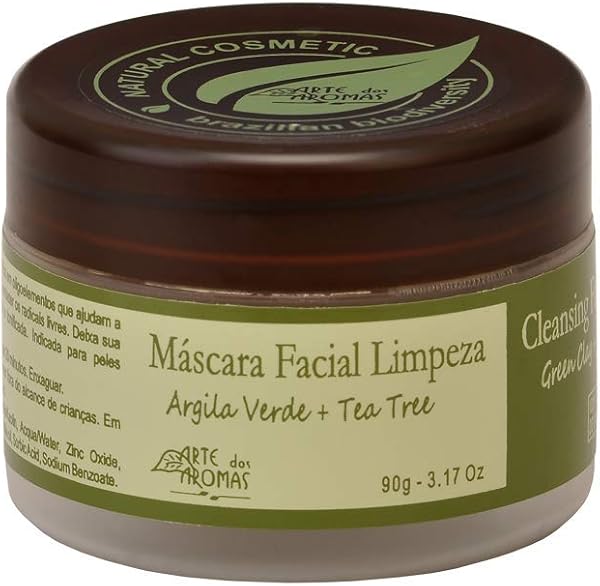 Máscara Argila Verde Arte dos Aromas 90g