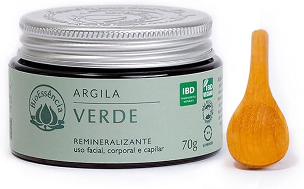 Máscara Facial de Argila BioEssência Verde