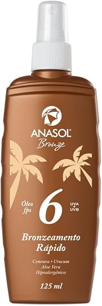 Óleo Bronzeador Spray FPS 6 Anasol
