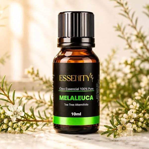 Óleo Essencial de Melaleuca Tea Tree 100% Puro 10ml ESSENITY