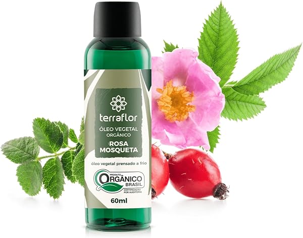 Óleo Vegetal de Rosa Mosqueta Orgânico 60 ml Terraflor