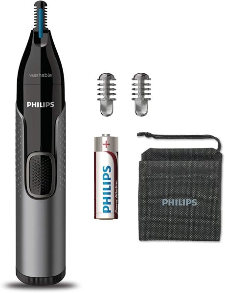 PHILIPS Aparador de nariz NT3650/16 com pentes de sobrancelha