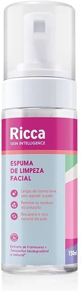 Ricca Espuma de Limpeza Facial