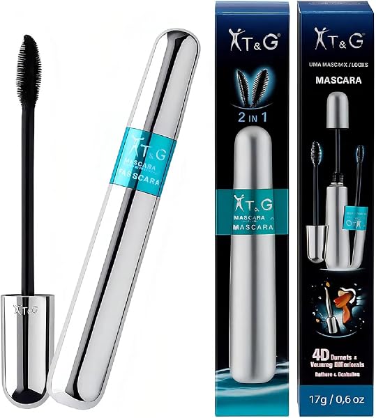 Rímel Tango 4D Preto Máscara Cílios à Prova d’Água Cruelty Free