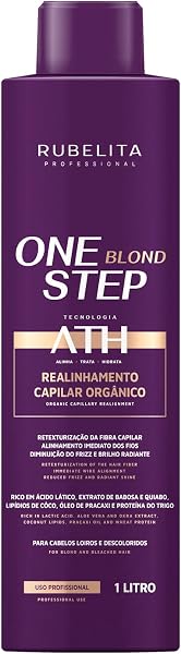 Rubelita One Step Blond Progressiva Sem Formol 1L