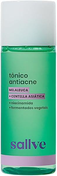 Sallve Tônico Antiacne Melaleuca + Centella Asiática