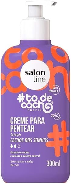 Salon Line #TodeCacho Creme de Pentear Cachos dos Sonhos 300 ml