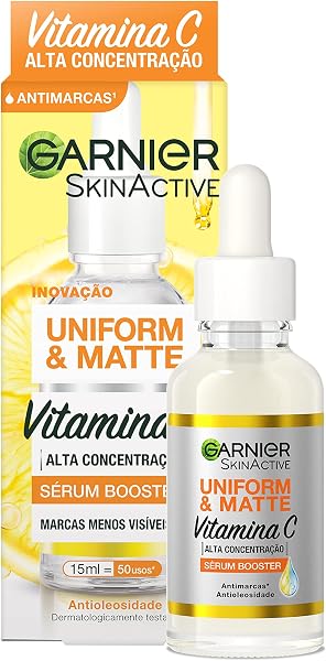 Sérum Facial Garnier Vitamina C Uniform & Matte