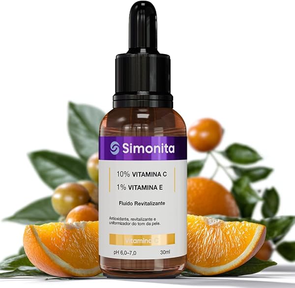 Sérum Vitamina C 10% com Vitamina E 1% Simonita