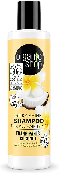 Shampoo Nutritivo Vegano Óleo de Coco e Jasmim-Manga Organic Shop