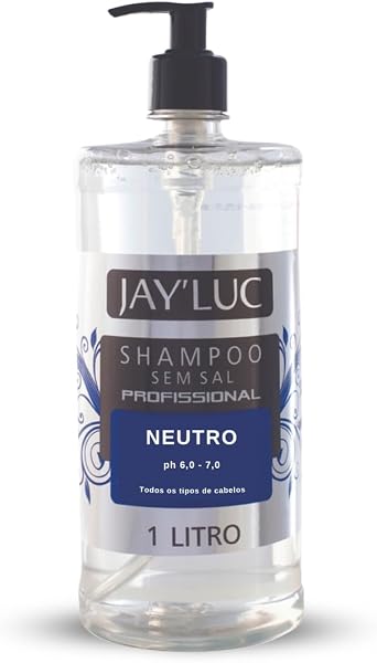 Shampoo Profissional Neutro Sem Sal Jay Luc 1L