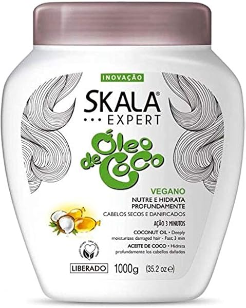SKALA Creme De Tratamento 1Kg Óleo De Coco