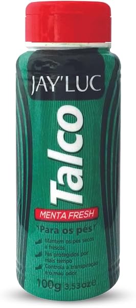 Talco Desodorante de Pés Menta Fresh Jay'Luc 100g