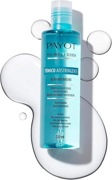 Tônico Adstringente PAYOT Pele Mista a Oleosa 220 ml