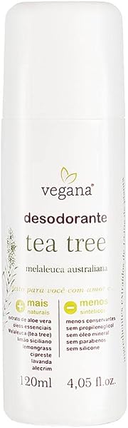 Vegana Desodorante Corporal Tea Tree 120ml